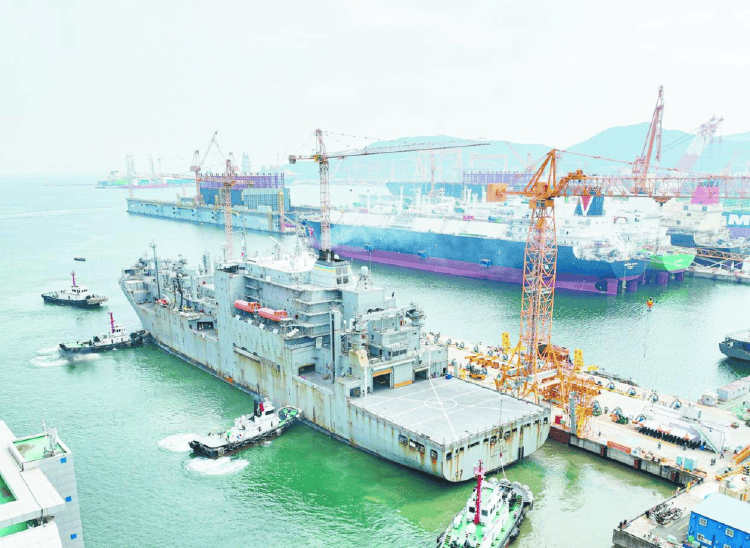 很快,韩国也没法“让美国造船业再次伟大”了